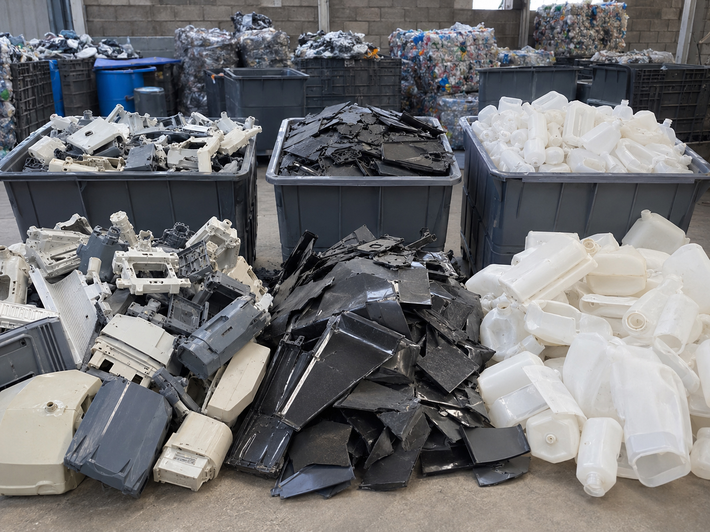 ABS, HIPS and HDPE Scrap