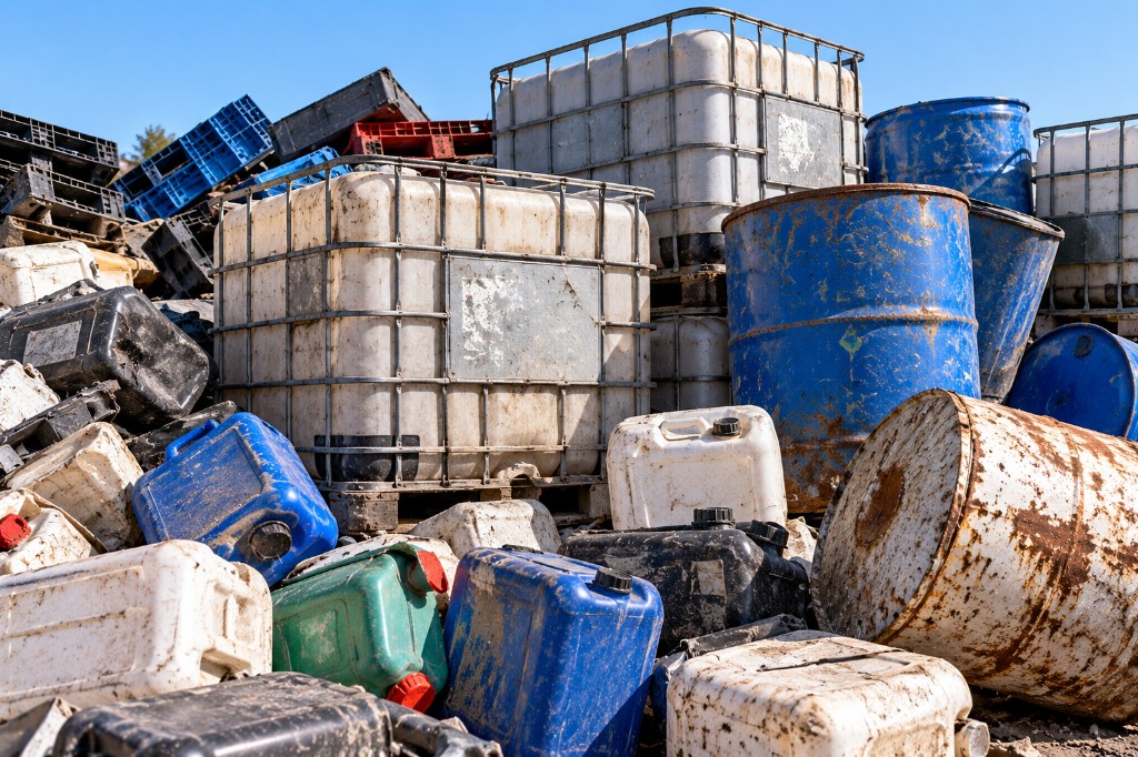 Discarded Containers
